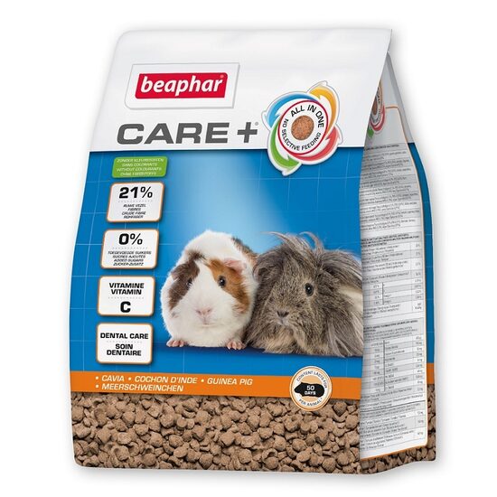 Bar­ība jūras cūciņām Beaphar Care+ Guinea PIG 1.5 kg